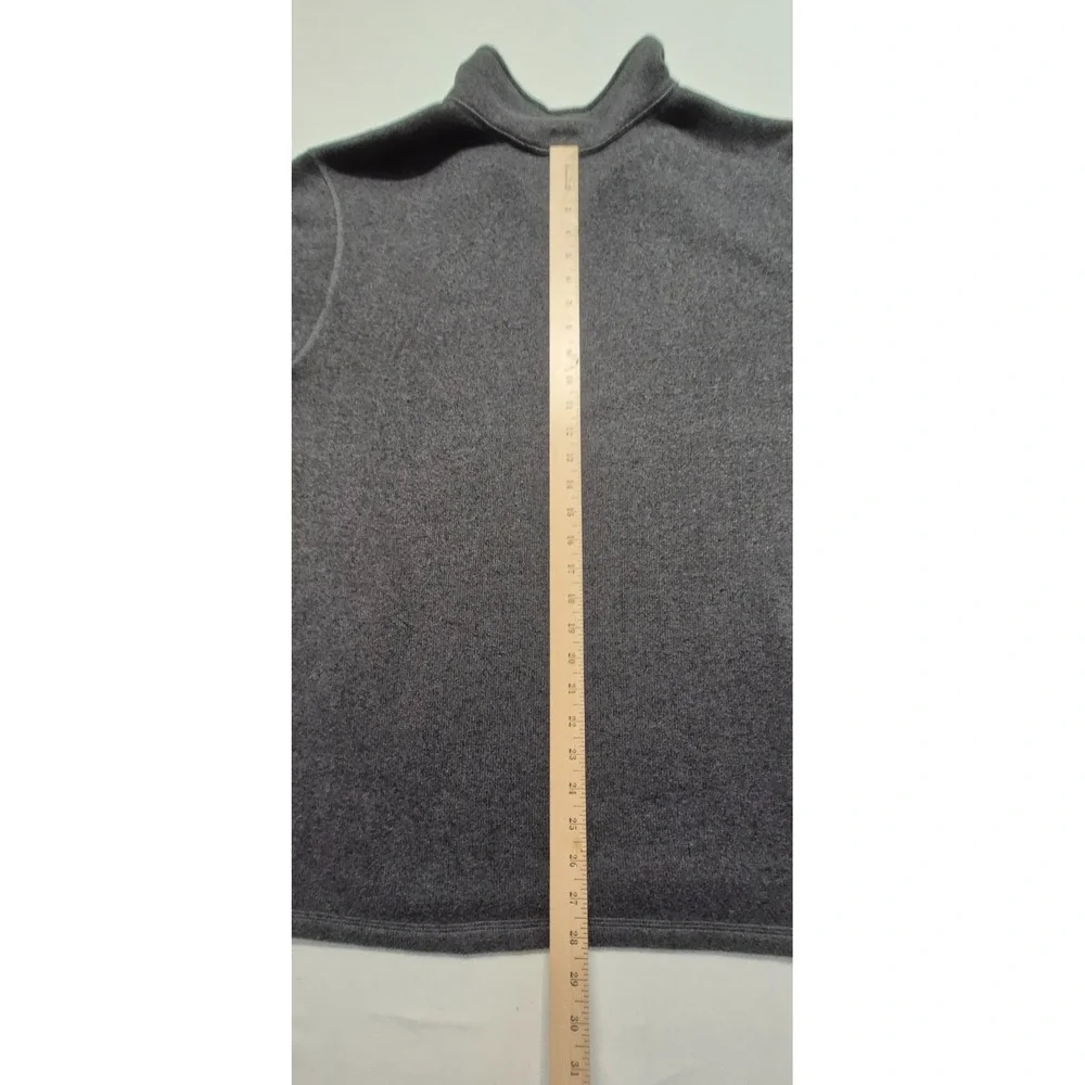 The North Face Jacket Mens X-Large Gray Half Zip Fleece Casual Outdoors‎ Hiking
